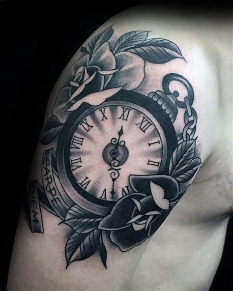6 Of The Best Traditional Clock Tattoo Ideas Beauty