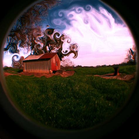Tim Burton Peephole Landscape Shot With A My Canon Powersh Flickr