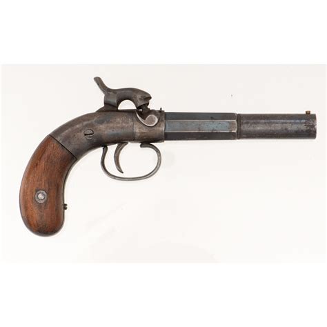 Allen And Thurber Single Shot Percussion Pistol Auctions And Price Archive