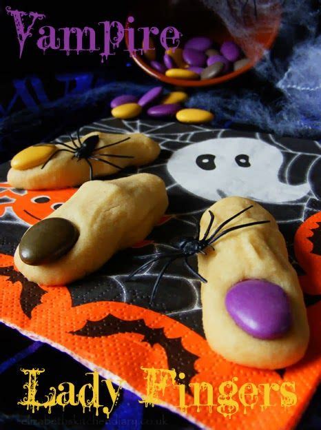 This lady fingers recipe is the cake part of the best tiramisu recipe which is my top viewed page in my italian cakes section.see this and over 238 italian dessert recipes with. Vampire Lady Fingers | Lady fingers, Halloween sweets, Halloween outfits