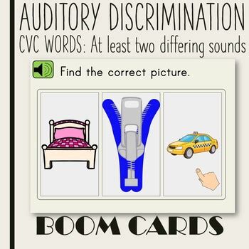 A compound verb is usually composed of an adverb and a verb, although other combinations also exist. Auditory Discrimination CVC words BOOM CARDS (speech, special education, ABA)