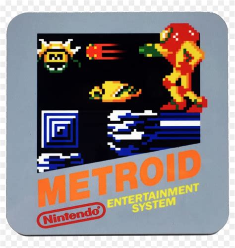 Metroid Nes Font Metroid Nes Cover Art Hd Png Download 1200x1200