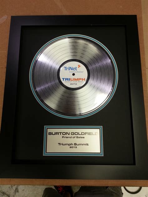 Gold Record Awards Awardpro