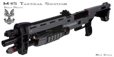 Lego M45 Tactical Shotgun Halo Reach Youtube