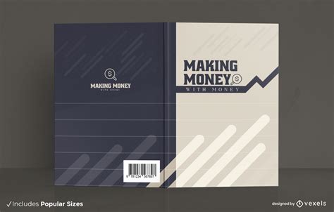 Money Graphic Line Book Cover Design Vector Download