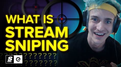 What Is Stream Sniping Youtube