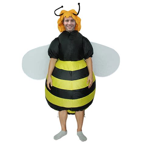 Halloween Cosplay Inflatable Bee Costume Fancy Dress Cosplay Costumes Hen Stag Night Outfit One