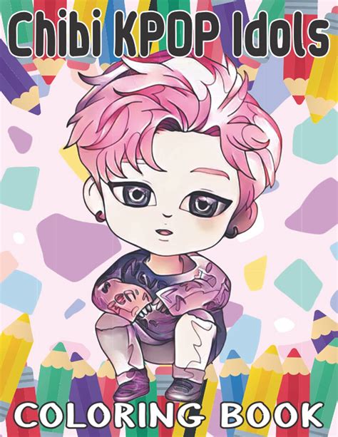 Buy Chibi Kpop Idols Coloring Book Coloring Book With Cute Kawaii Kpop