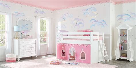 You can find a plethora of disney inspired furniture online at really affordable prices. Disney Princess Fairytale White Loft Bed with Whiteboard ...