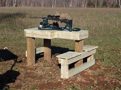 About $150 in material but you could make it for less if you shorten it some. shooting bench plans | Shooting bench, Shooting bench ...