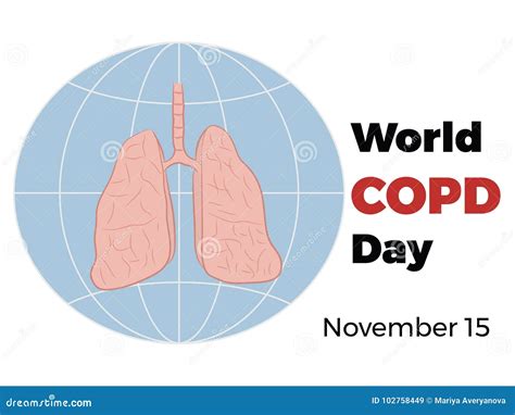 World Copd Day Chronic Obstructive Pulmonary Disease Third Wednesday