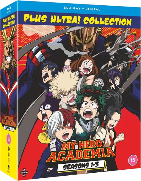 My Hero Academia Collection Box Seasons 1 3 Blu Ray Uk Dvd