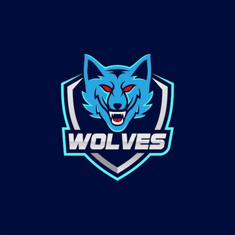 Premium Vector Wolves Mascot Esport Logo