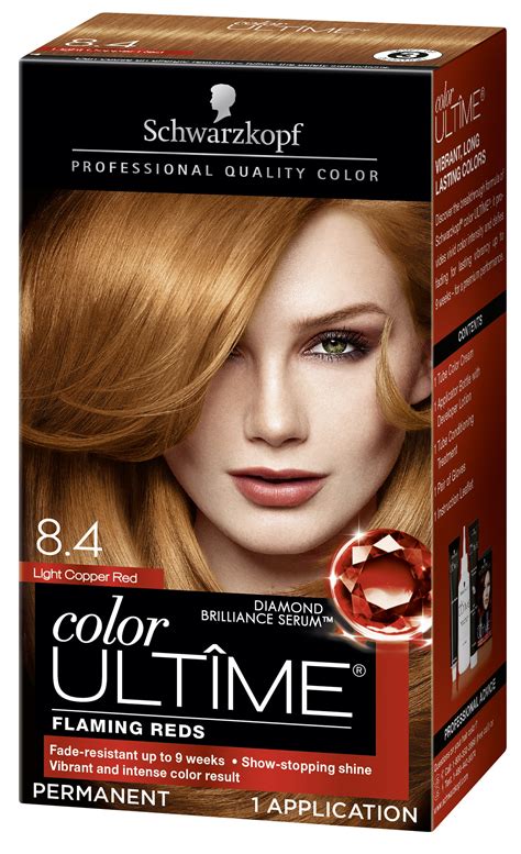 Schwarzkopf Color Ultime Permanent Hair Color Cream 84 Light Copper