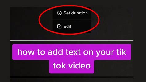 How To Add Text In Tiktok Video New Update YouTube