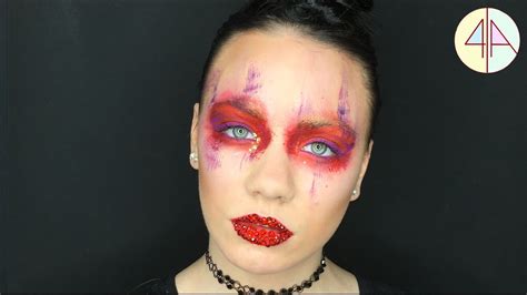 Red Eyes Halloween Makeup 4anastasia Youtube