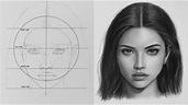 Portrait Drawing Technique - Loomis Method - YouTube