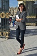 Not for all french women style, Emmanuelle Alt | Outfits With Red Shoes ...