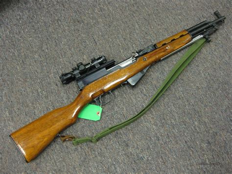 Sks Paratrooper W B Square Scope Mount And Red S For Sale