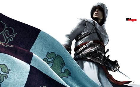 Assassins Creed Altair Ibn La Ahad Assassins Flags Xbox 360