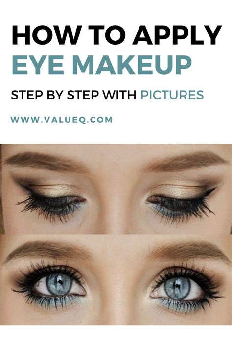 Otherwise, other makeup products will not work as they should be. How To Apply Eye Makeup Step By Step With Pictures? #beauty #makeup #eyeshadow #valueq ...