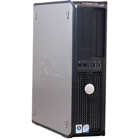 Refurbished Dell Silver 760 Desktop Pc With Intel Core 2 Quad Processor