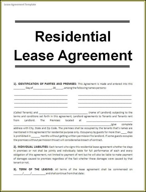 Free Chicago Apartment Lease Form Form Resume Examples E4y4oxg9lb