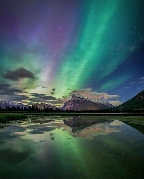 Two years and 6500+ photos of the northern lights over alberta follow along on instagram: Banff National Park, Canada. | Northern lights, Aurora ...