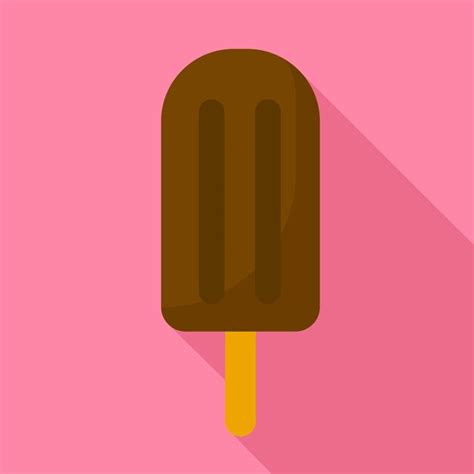 Premium Vector Popsicle Icon Flat Illustration Of Popsicle Vector