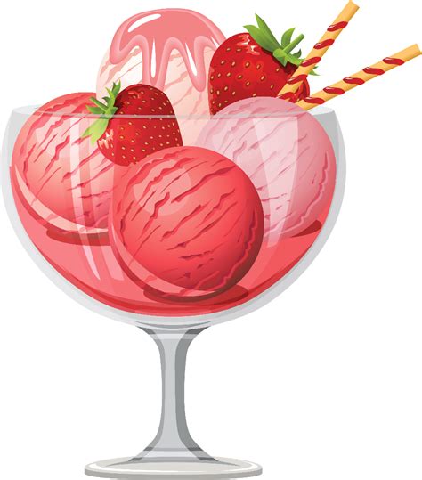 Download High Quality Ice Cream Sundae Clipart Strawberry Transparent Png Images Art Prim Clip