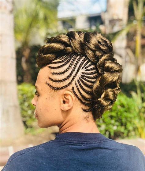 Braided Mohawk Hairstyles For Natural Hair Top Looks All Things Hair Us