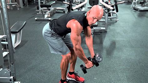 Dumbbell Rear Lateral Raise Off