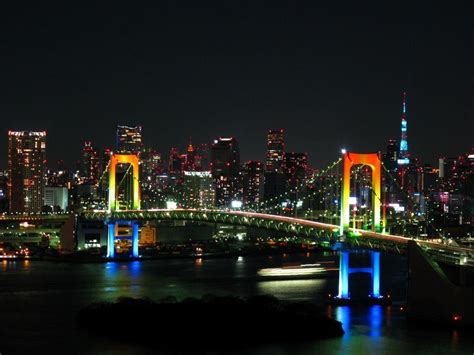 Rainbow Bridge Tokyo Japan Wallpapers Top Free Rainbow Bridge Tokyo