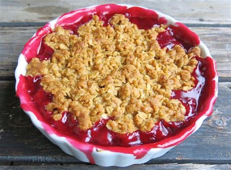 Sour cherry crumb cake, clafoutis with sour cherries, sour cherry poppy seed cake with meringue topping, etc. Sour Cherry Crisp | Recipe | Cherry crisp, Sour cherry ...