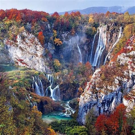 Piclogy Plitvice National Park In The Fall Croatia Photography By