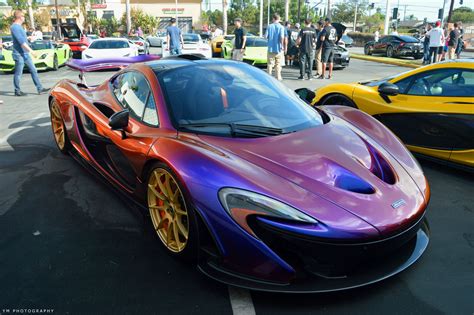 Mclaren P1 Owned By Cj Wilson Of The Anaheim Angels Painted In A 1 Of