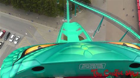 Leviathan Front Seat Hd Pov Roller Coaster Canadas Wonderland Youtube