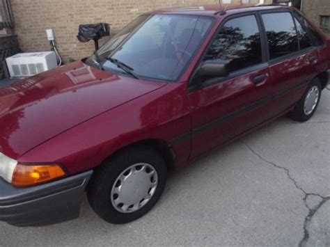 1991 Ford Escort Lx Hatchback 4 Door 19l For Sale In Riverside