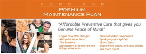 Free Ford Premium Maintenance Plan Offer North Brothers Chronicle