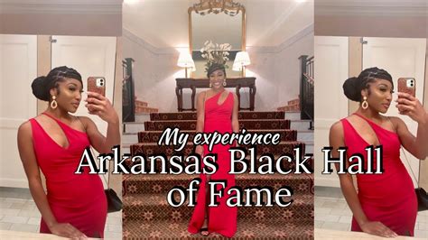My Experience Attending The Arkansas Black Hall Of Fame 2022 Youtube