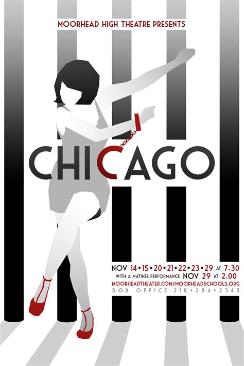 Poster Large Chicago The Musical
