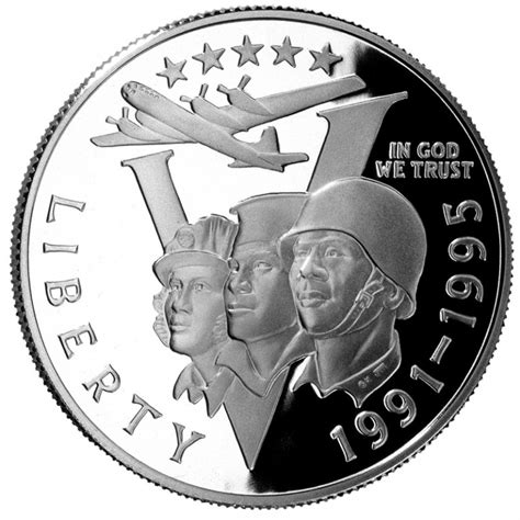 Commemorative World War Ii 50th Half Us Mint