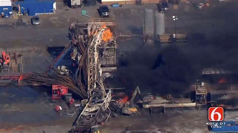 Oklahoma Drilling Rig Explosion Deadliest In Years Houston Chronicle
