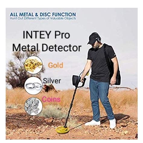 Metal Detector Intey Professional To Gj 023 With Pinpoint Adjustable