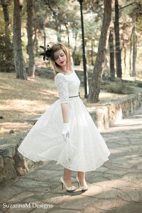 Ivory Cream 50s Wedding Dress Full Skirt Original 50s