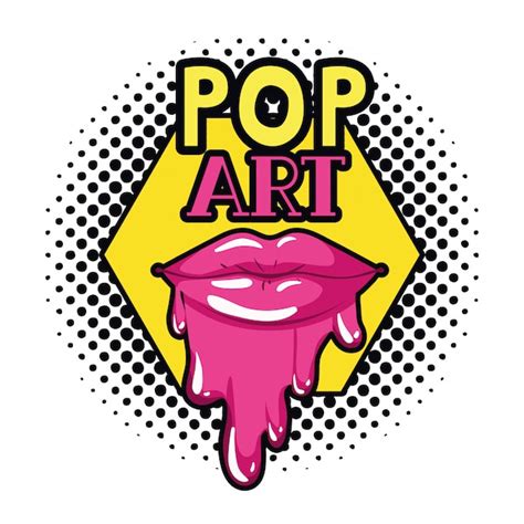 Premium Vector Female Lips Dripping Isolated Icon