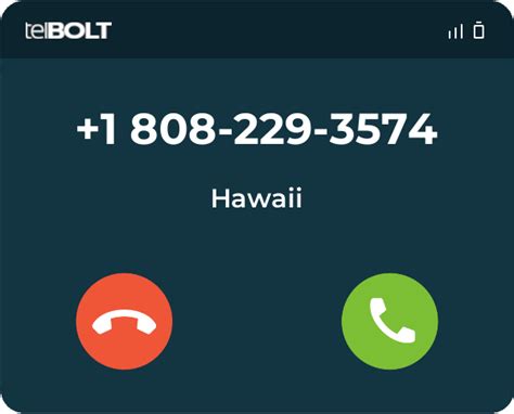 Who Is 8082293574 808 229 3574 From Hawaii Telbolt