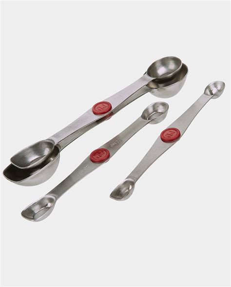 Progressive Pl8 Stainless Steel Magnetic Measuring Spoons Breadtopia