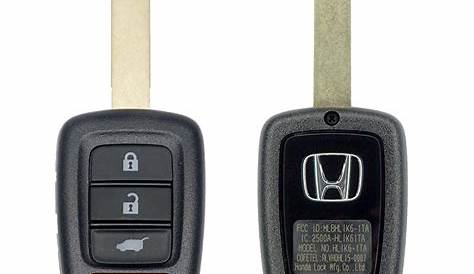replacement keys for honda civic