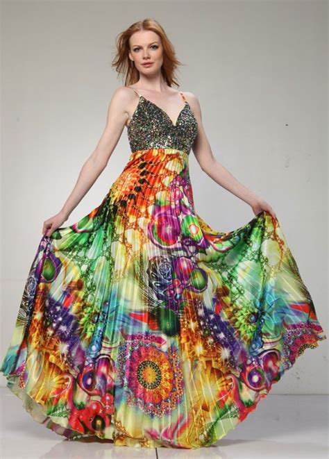 Rainbow Prom Dresses Rainbow Prom Dressi Would Wear This To The